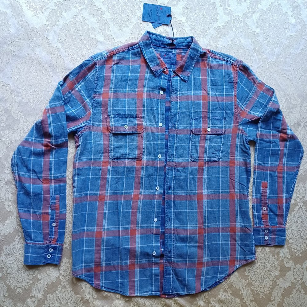 Lucky Brand plaid button-up